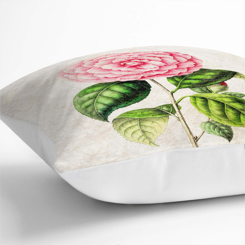 Square Throw Cushion, 40cm H x 40cm W x 15cm D, White