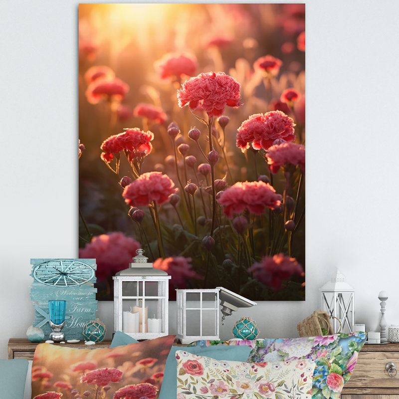 Rétro œillets bruns II sur toile, Toile tendue, H 32 po x l 16 po x P 1 po