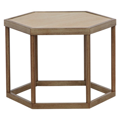 Honeycomb Outdoor Omni Table With Oak Frame
