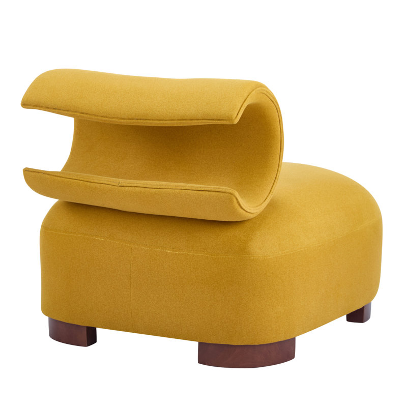 Chaise d'appoint moderne en polyester pour le salon - Convient aux animaux de compagnie, capacité de poids de 330 lb, conception élégante et durable