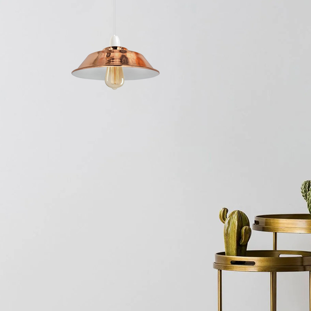 5cm H Metal Bowl Lamp Shade ( Uno )