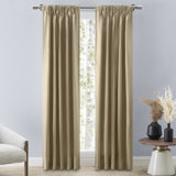 Switi Premium Pinch Pleat Pair Room Darkening Curtains w/ Back Tabs