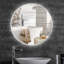 Baum Nordic Round Bathroom Framed Mirror Wall Hanging-1770334504-1770334516