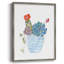 «Cactus and Succulent Blooms I», reproduction encadrée - bois massif 45442-1800688677
