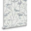 Floral Metallic Wallpaper Roll-2033079032