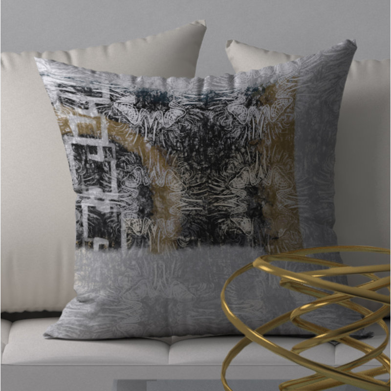 Housse de coussin carrée/insert, 20 po x 20 po