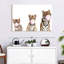 Bubble Gum Tigers sur toile-1323642814