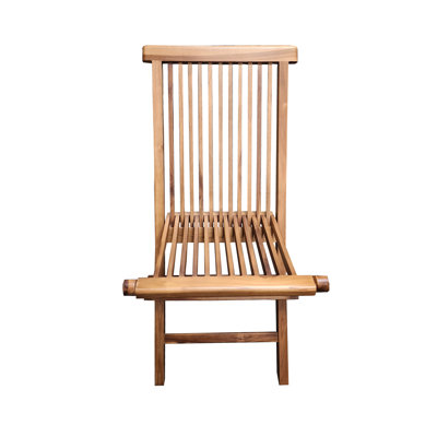 Chaise de patio en bois massif MGP