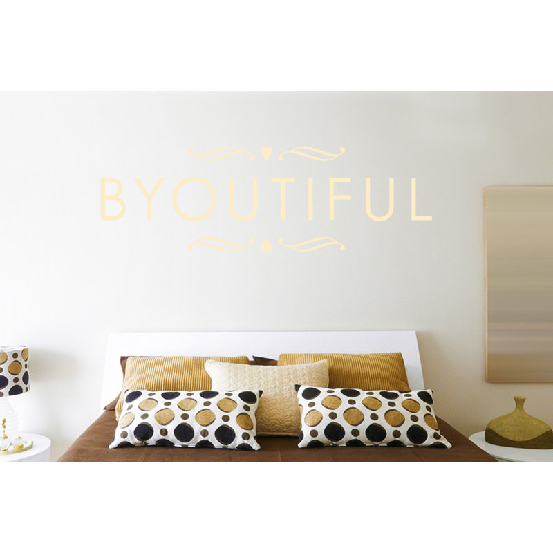 Wall Decal, Beige, Large