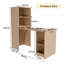 Bureau d'ordinateur extensible avec bureau magnétique et verrouillage magnétique-2126566172