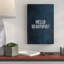 « Hello beautiful ! », art textuel sur toile tendue-32771122
