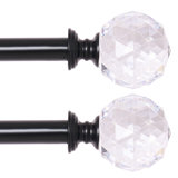 Marun Adjustable Overall Width x 0.75'' Diameter Single Curtain Rod