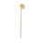 Cole And Grey Polyester Tall Allium Artificial Flower Stem