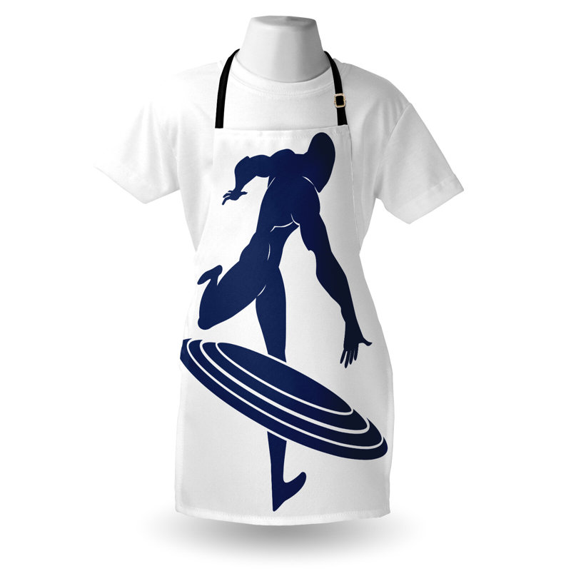 No Pattern Bib Apron