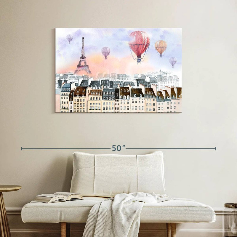 Montgolfières Sireci Paris, H 26 po x l 39 po
