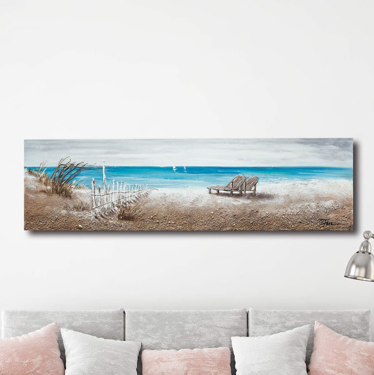 " The Ocean Front " Painting Print