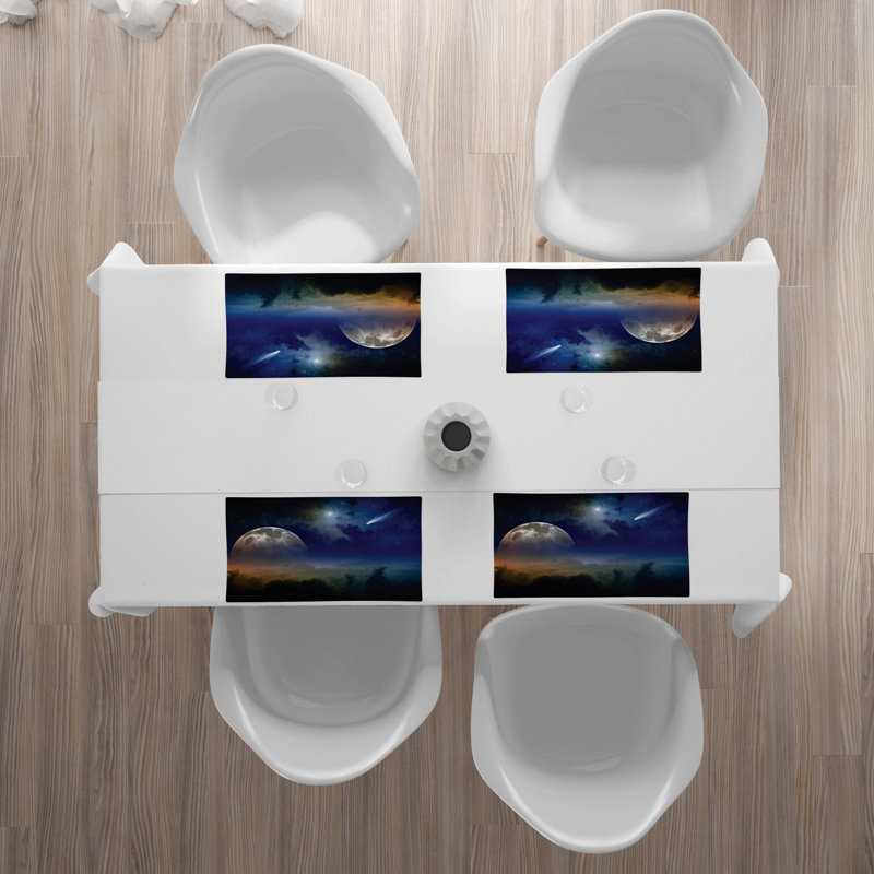 Polyester Abstract Rectangle Placemat