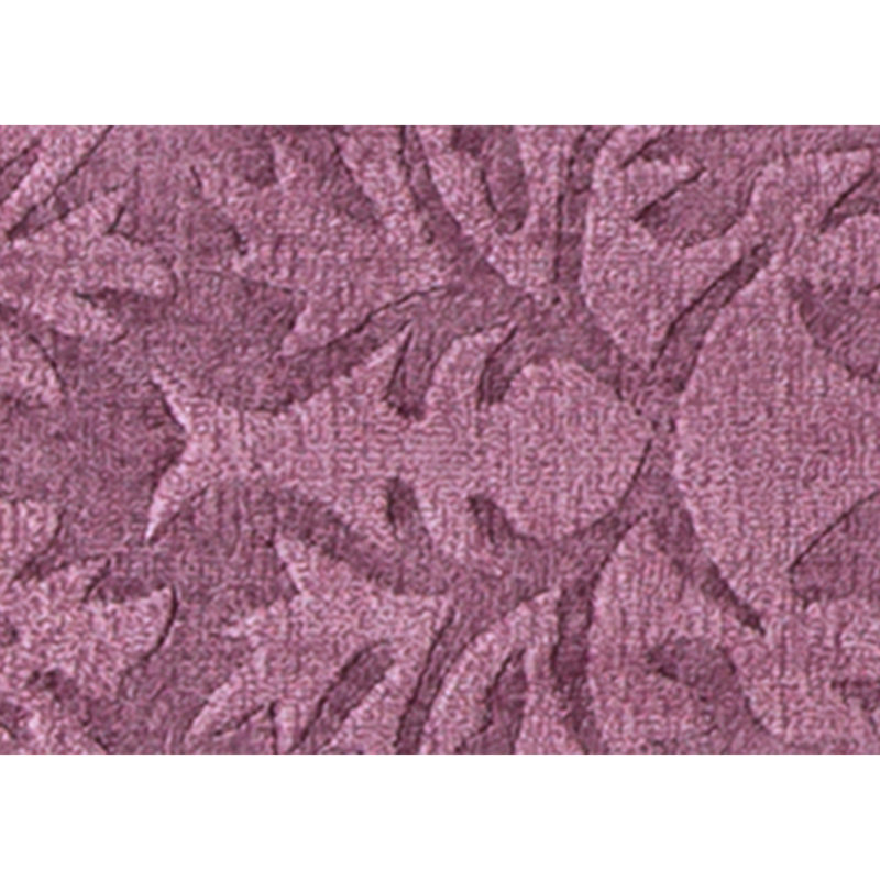 Hand Knotted Area Rug in Plum