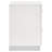 Dulcey White High Gloss 2-Drawer Nightstand