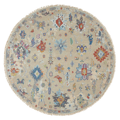 Zahara Hand Knotted Wool Area Rug