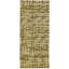 Modern One-of-a-Kind Runner 4' X 9' Hand Knotted Area Rug