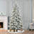 Lighted Spruce Christmas Tree