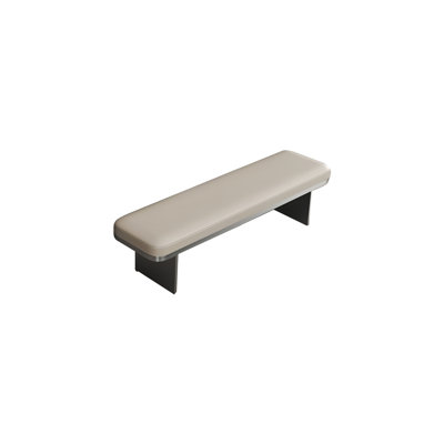 Faux Leather Upholstered Bench