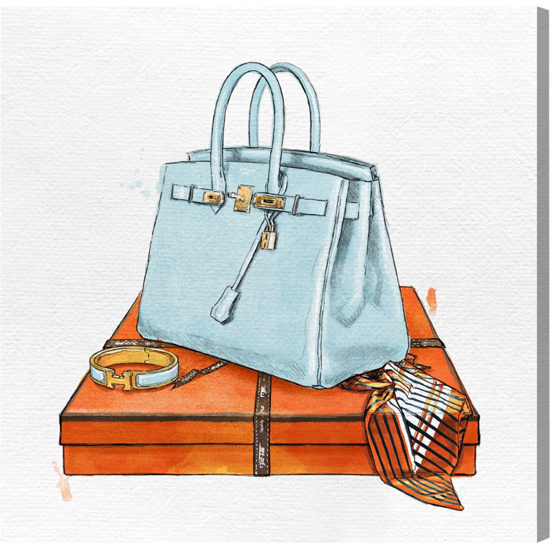 Collection My Bag - reproduction sur toile tendue, H 40 po x l 40 po