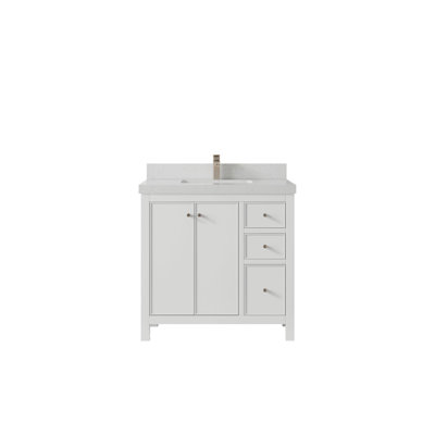 Meuble-lavabo simple avec plateau Chicago 36