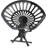 Dicle Swivel Adjustable Height Stool-1926802408