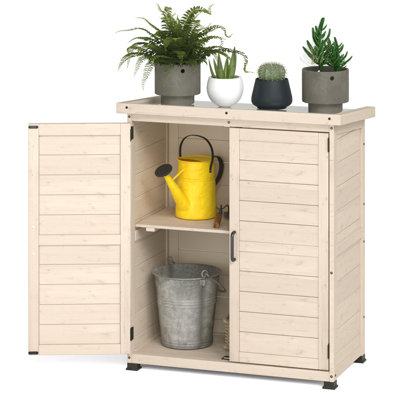 Garden Potting Bench Table