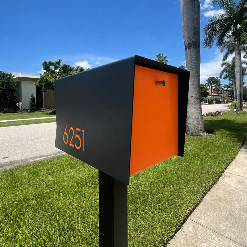 RetroBox-2.0 in Gray and ORANGE, Gray/Orange
