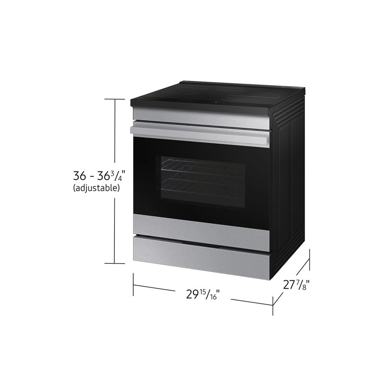 Samsung 38 dBA Bespoke Smart Dishwasher with 3rd Rack Washing System, Stainless Steel