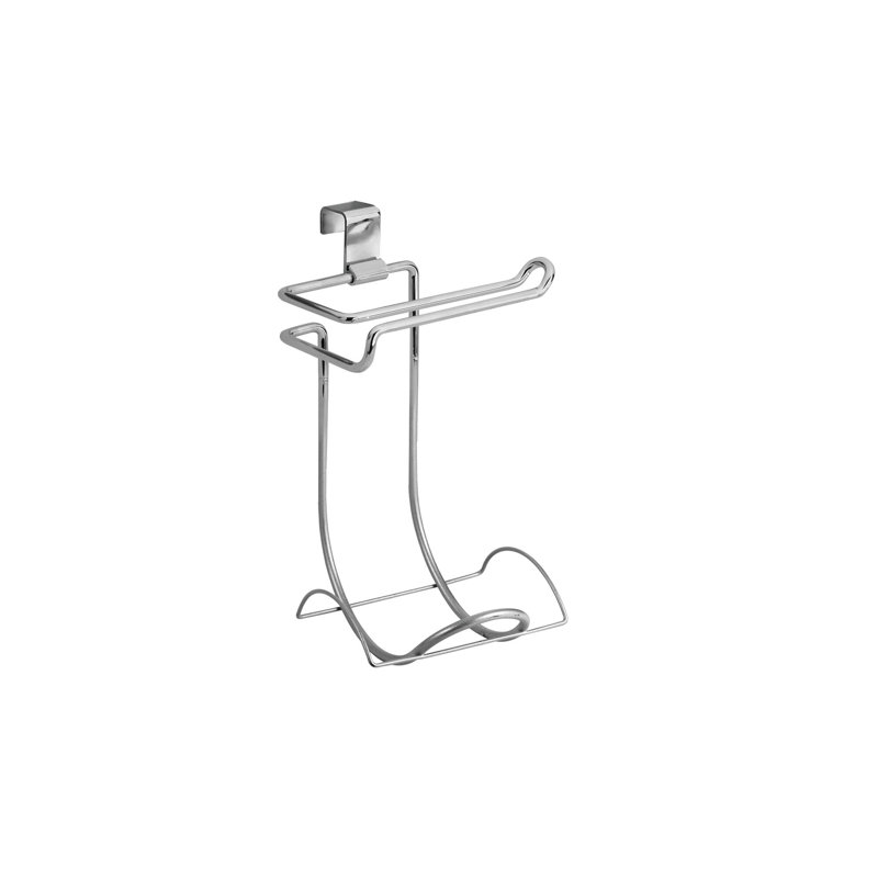 Chrome Over-the-Tank Steel Toilet Paper Holder