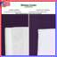 Rideaux de fenêtre de couleur unie mauve, voilages et voilages mauves - 1 panneau-303141183-303141176
