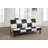 Adetola Twin 64'' Faux Leather Cushioned Convertible Sofa-893852417-805675036