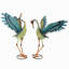 Crossman Bird Metal Garden Statue