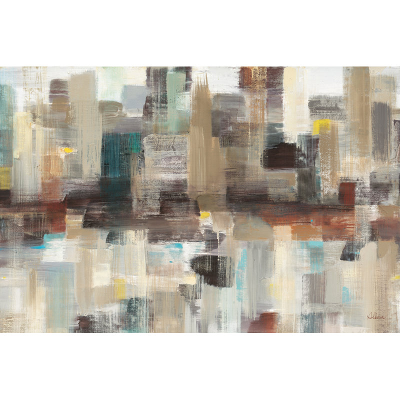 «Happy pensé III» par Albena Hristova - impression sur toile tendue, H 8 po x l 12 po, Non, White Single Picture Framed