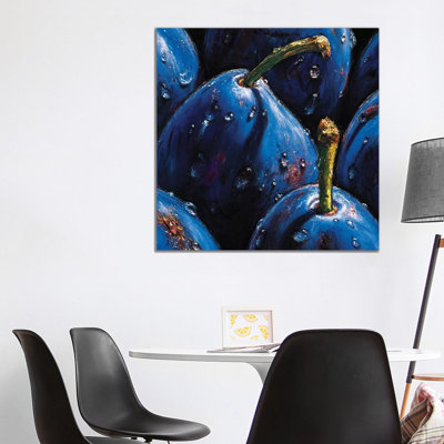 Plums by AlmaCh - Wrapped Canvas Painting