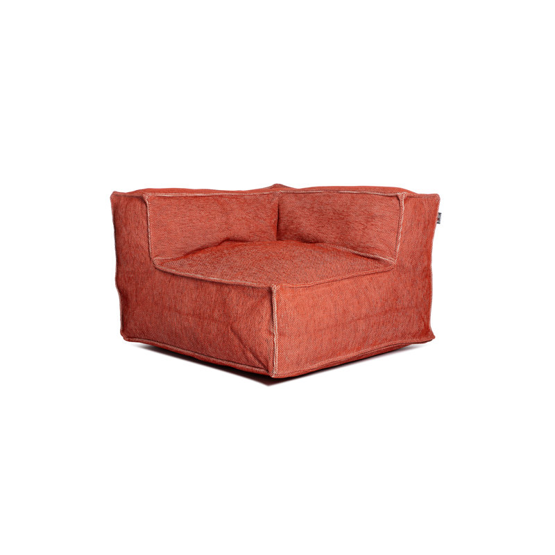 Silky Corner Seat, Terracotta