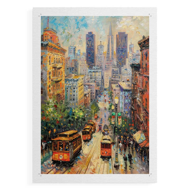 Paysages, série CCLV - Impression sur toile seulement - NON-CADRE, H 27 po x l 18 po
