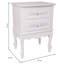 Bennet 42cm W Manufactured Wood Bedside Table