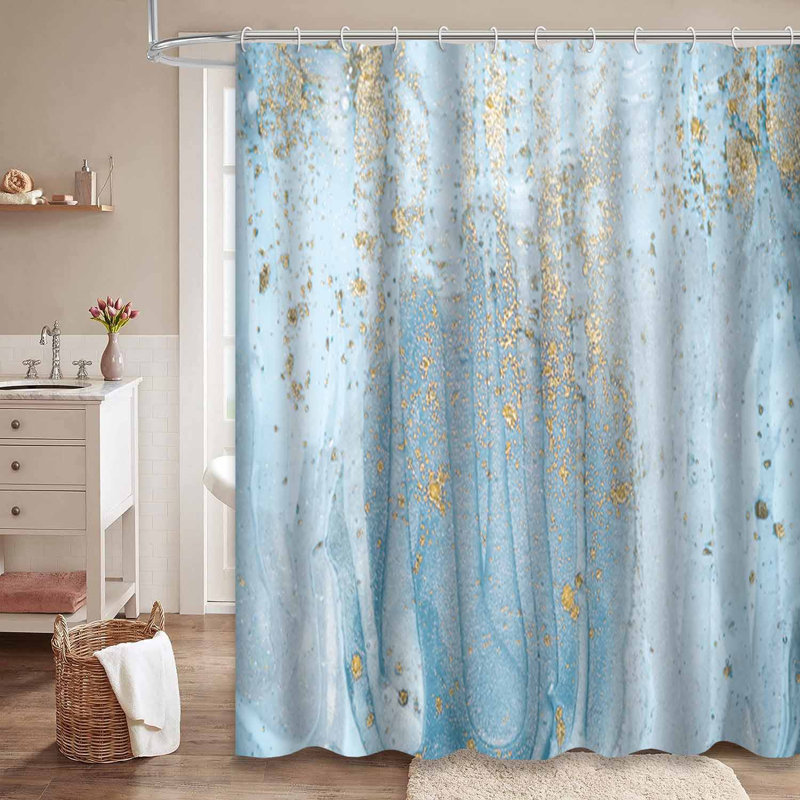 Rideau de douche Natural Luxury, L 72 po x l 84 po