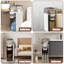 Armoire de rangement mince pour salle de bain