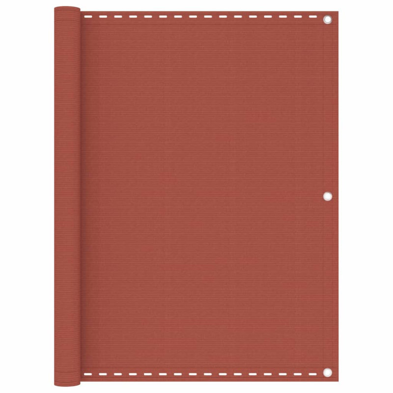 Dakota Fields 600cm W x 6cm D Plastic Cover Retractable Freestanding Awning, Terracotta
