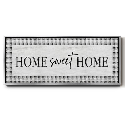 Home Sweet Home- Framed Canvas