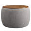 Repose-pieds rond avec rangement 26 po Modway Perla-97667387