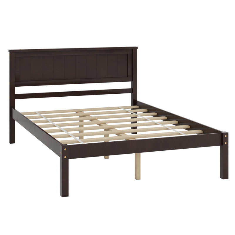 Shauna Bed, Espresso, Full/Double