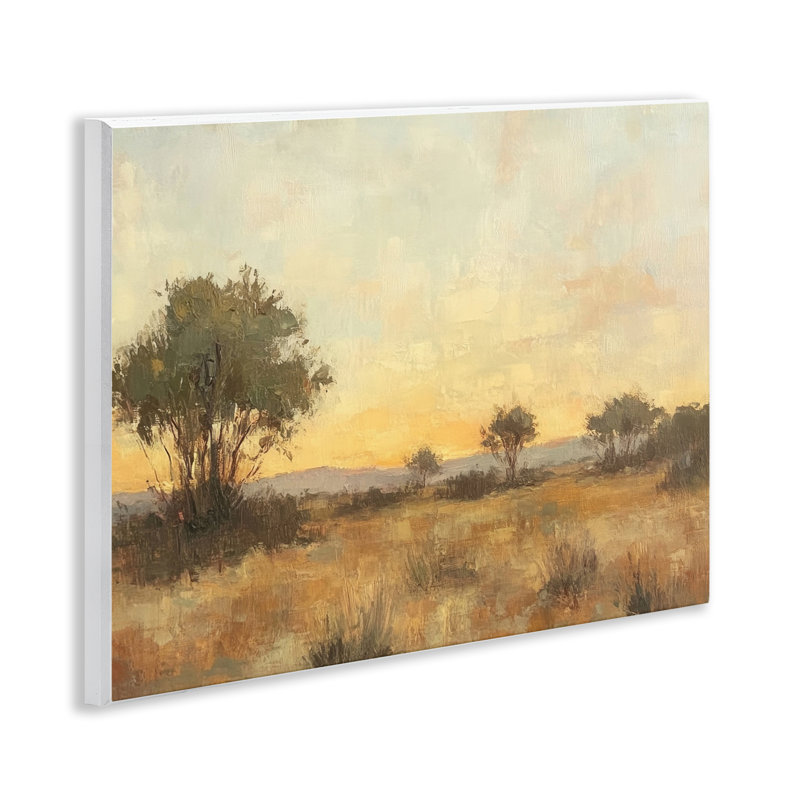 Plaque murale horizon couleur miel, par Petal Prints Design