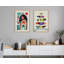 «Three Elephants» par Rachel Lee 3 Birdies Studio, reproduction d'art sur toile encadrée-1086836652